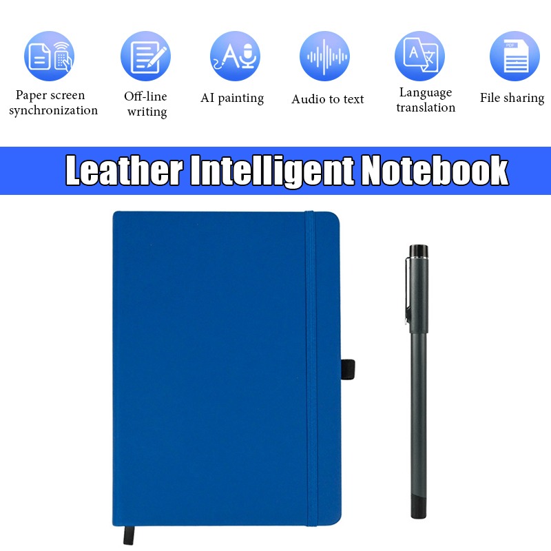 Smart Pen Digital - Conjunto de notebook síncrono com tela
