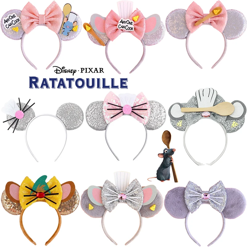 Elsa Gadget - Disney ratatouille hairband menina colher lantejoulas