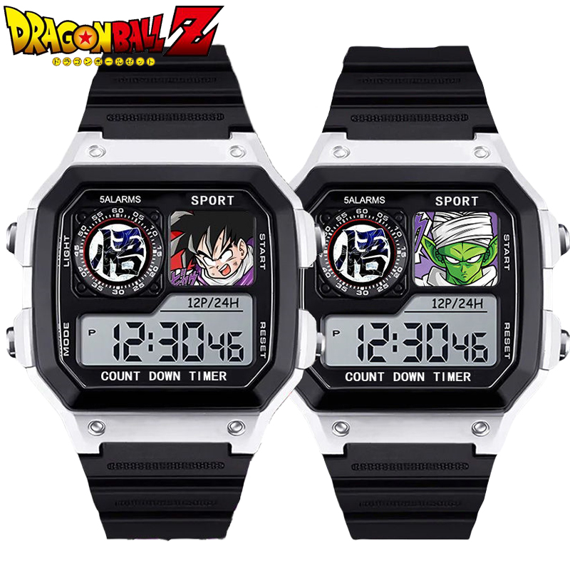 Electronics In Japan - Relógio Eletrônico Dragon Ball Anime Guku,