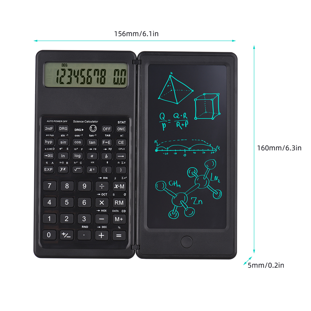 Smart Pen Digital - Calculadora Portátil com Tela LCD de