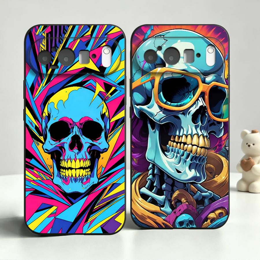 Capa Neon Pop Art Skull para G - Google Pixel 9 Pro avaliação e preço