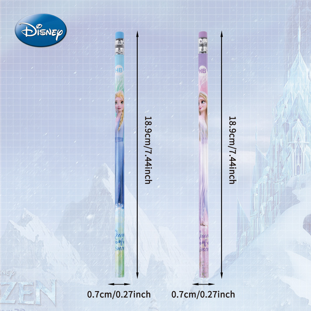 12 Lápis HB da Disney Frozen P - Elsa Gadget avaliação e preço