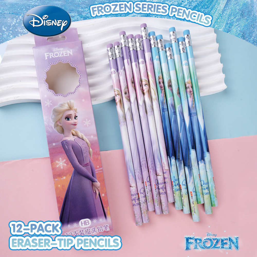 12 Lápis HB da Disney Frozen P - Elsa Gadget avaliação e preço
