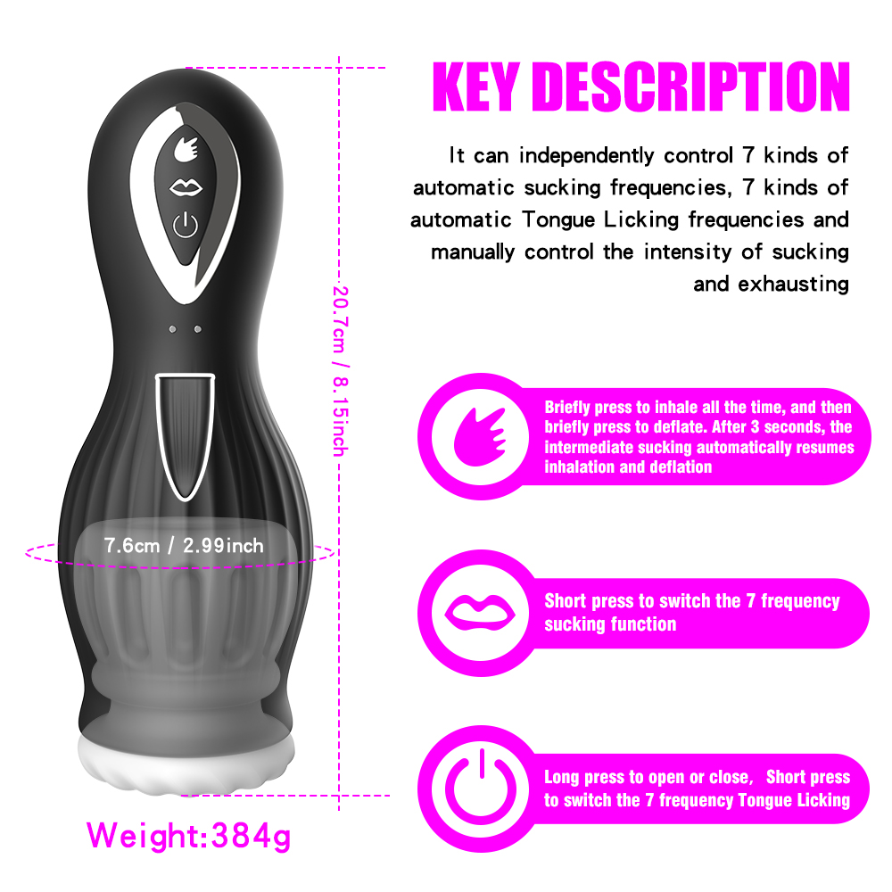 Automatic Chupando a Língua La - Electronics Gadgets For Women avaliação e preço