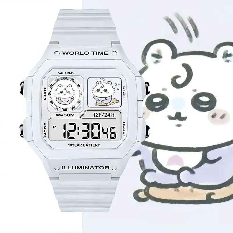 Relógio Digital Kawaii Chiikaw - Electronics In Japan avaliação e preço